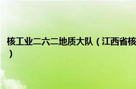 核工业二六二地质大队（江西省核工业地质局二六七大队相关内容简介介绍）