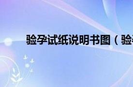 验孕试纸说明书图（验孕试纸相关内容简介介绍）