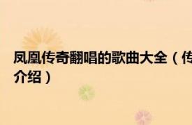 凤凰传奇翻唱的歌曲大全（传奇 凤凰传奇演唱歌曲相关内容简介介绍）