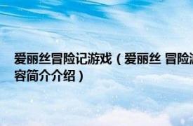 爱丽丝冒险记游戏（爱丽丝 冒险游戏《爱丽丝疯狂回归》中的人物相关内容简介介绍）