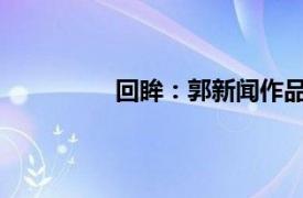 回眸：郭新闻作品研讨会相关内容简介