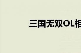 三国无双OL相关内容简介介绍