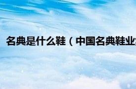 名典是什么鞋（中国名典鞋业集团有限公司相关内容简介介绍）