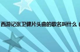 西游记张卫健片头曲的歌名叫什么（大头佛 张卫健歌曲相关内容简介介绍）