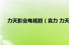 力天影业电视剧（袁力 力天影业董事长相关内容简介介绍）