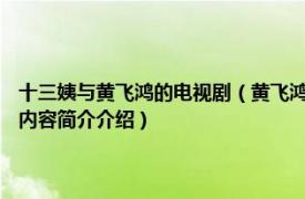 十三姨与黄飞鸿的电视剧（黄飞鸿与十三姨 2005年刘家辉主演电视剧相关内容简介介绍）