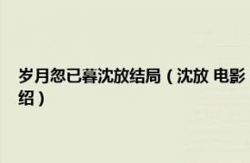 岁月忽已暮沈放结局（沈放 电影《岁月忽已暮》中的角色相关内容简介介绍）