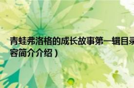 青蛙弗洛格的成长故事第一辑目录（青蛙弗洛格的成长故事 全七册相关内容简介介绍）