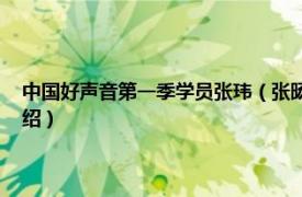 中国好声音第一季学员张玮（张旸 中国好声音第四季学员相关内容简介介绍）