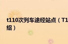 t110次列车途经站点（T109/T110次列车相关内容简介介绍）