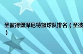 圣彼得堡泽尼特篮球队排名（圣彼得堡泽尼特篮球俱乐部相关内容简介介绍）