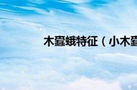 木蠹蛾特征（小木蠹蛾相关内容简介介绍）