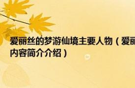 爱丽丝的梦游仙境主要人物（爱丽丝 《爱丽丝梦游仙境》中的主人公相关内容简介介绍）