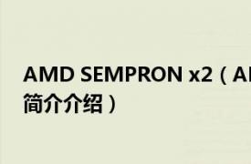 AMD SEMPRON x2（AMD Sempron X2 180相关内容简介介绍）