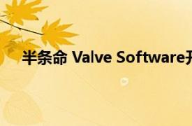 半条命 Valve Software开发的游戏相关内容简介介绍