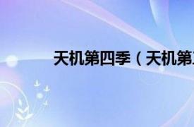 天机第四季（天机第三季相关内容简介介绍）