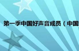 第一季中国好声音成员（中国好声音第一季相关内容简介介绍）