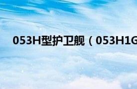 053H型护卫舰（053H1G型护卫舰相关内容简介介绍）