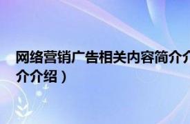 网络营销广告相关内容简介介绍英文（网络营销广告相关内容简介介绍）