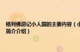 格列佛游记小人国的主要内容（小人国 《格列佛游记》中的国家相关内容简介介绍）