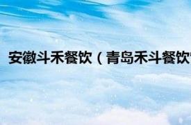 安徽斗禾餐饮（青岛禾斗餐饮管理有限公司相关内容简介介绍）