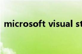 microsoft visual studio 2010是什么软件