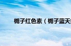 栀子红色素（栀子蓝天然色素相关内容简介介绍）