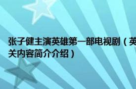 张子健主演英雄第一部电视剧（英雄 2001年张子健、马精武主演电视剧相关内容简介介绍）