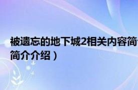 被遗忘的地下城2相关内容简介介绍（被遗忘的地下城2相关内容简介介绍）