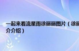 一起来看流星雨徐丽丽图片（徐丽丽 内地版《流星雨》中角色相关内容简介介绍）