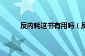 反内耗这书有用吗（反内耗相关内容简介介绍）