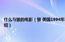 什么与狼的电影（狼 美国1994年迈克尼科尔斯执导的电影相关内容简介介绍）