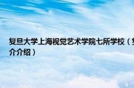 复旦大学上海视觉艺术学院七所学校（复旦大学上海视觉艺术学院美术学院相关内容简介介绍）