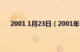 2001 1月23日（2001年3月21日相关内容简介介绍）