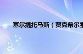 塞尔提托马斯（贾克希尔索托马约尔相关内容简介介绍）