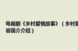 电视剧《乡村爱情故事》（乡村爱情故事 赵本山执导的乡村爱情剧相关内容简介介绍）