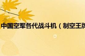 中国空军各代战斗机（制空王牌：第四代战机相关内容简介介绍）