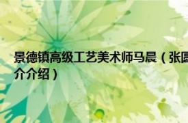 景德镇高级工艺美术师马晨（张圆圆 景德镇市高级工艺美术师相关内容简介介绍）