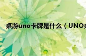 桌游uno卡牌是什么（UNO桌游牌中文版相关内容简介介绍）