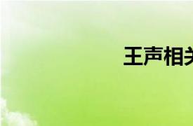 王声相关内容简介