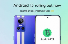 Realme GT Neo 3 Android 13 稳定更新发布