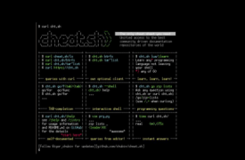 如何在 cOS 终端中使用 cheat.sh