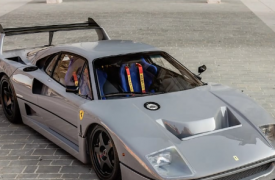 1,000-HP Ferrari F40 Competizione Nardo Gray 再次出现在私人销售中