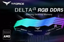 T-FORCE DELTAα RGB DDR5 发布 AMD EXPO 支持 Ryzen 7000 CPU