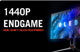 华硕推出 ROG SWIFT OLED PG27AQDM 27″ 240Hz OLED