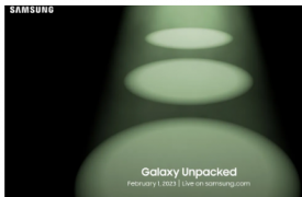 三星 Galaxy Unpacked 活动日期定于 2 月 1 日