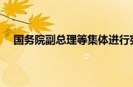 国务院副总理等集体进行宪法宣誓具体详细内容是什么