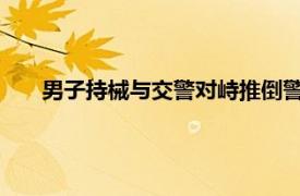 男子持械与交警对峙推倒警用摩托车具体详细内容是什么