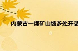 内蒙古一煤矿山坡多处开裂能伸进脚具体详细内容是什么