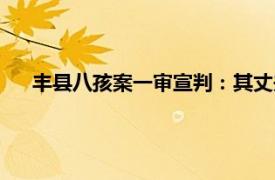 丰县八孩案一审宣判：其丈夫被判9年具体详细内容是什么